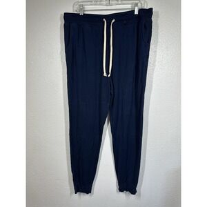 Magnolia Pants Womens XL Blue Drawstring Lounge Jogger Casual Comfort Pocket